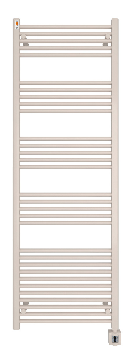 MERT Elektro Standard Badheizkrper Gerade 600 x 1750 mm incl- Regler und Heizpatrone- weiss