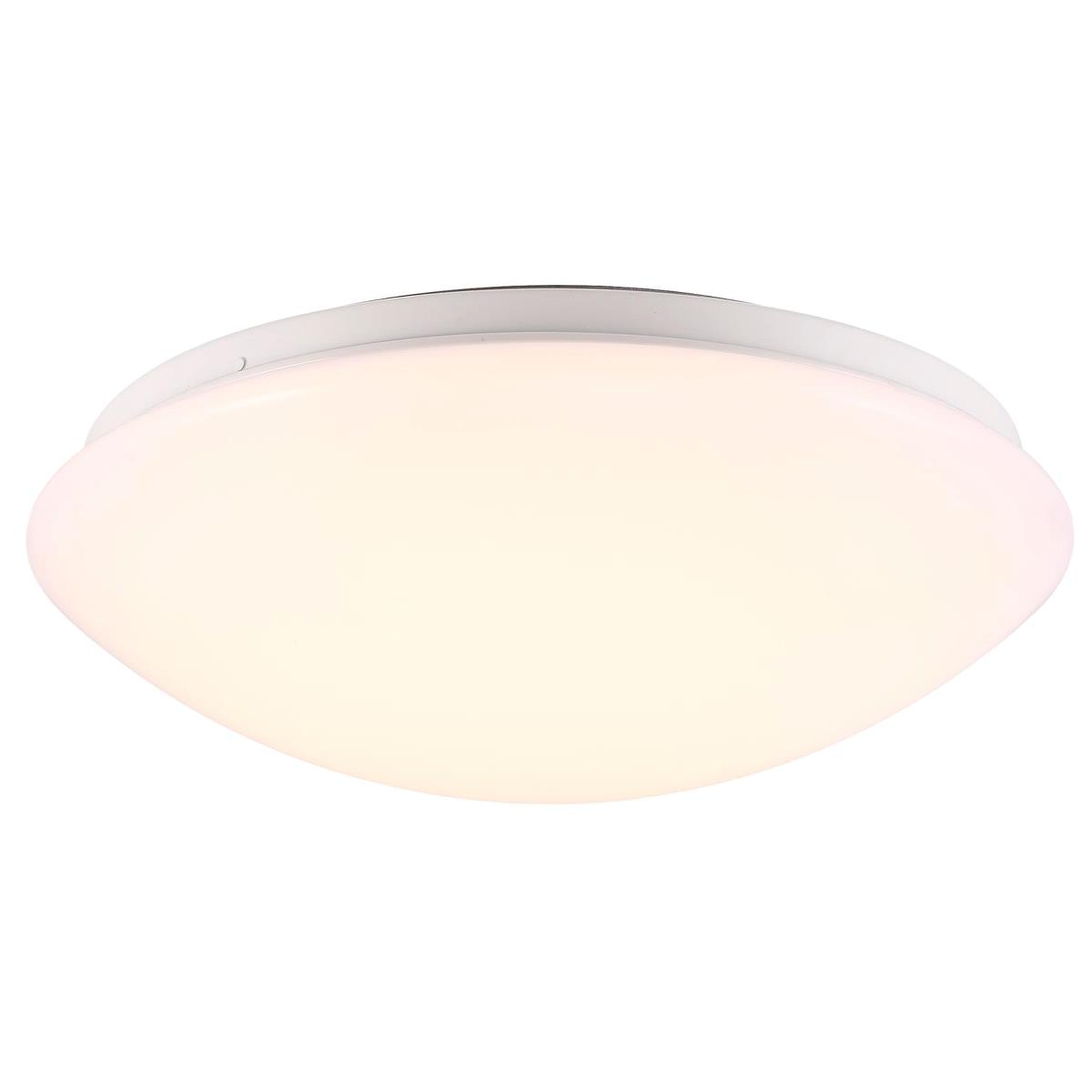 Nordlux ASK 28 Deckenleuchte LED 924lm- IP43 weiss rund 28cm