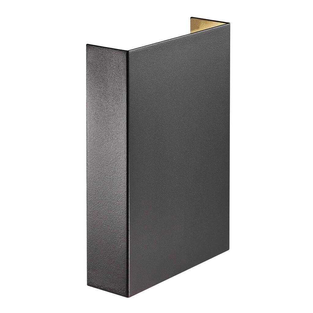 Nordlux Fold 15 Aussen Wandleuchte LED 2x150lm schwarz inkl- Schablonen