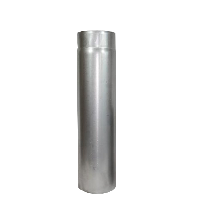 Ofenrohr Rauchrohr 1-00m DN 130mm unlackiert 2mm