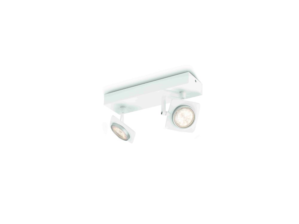 Philips myLiving LED Spot Millennium 2flg- 531923116- 1000lm- weiss