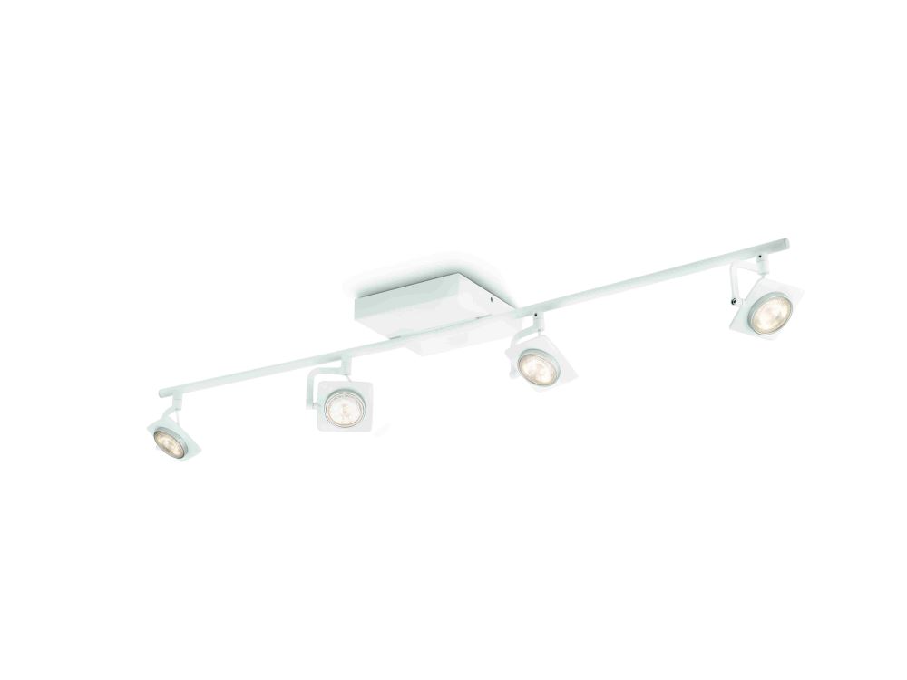 Philips myLiving LED Spot Millennium 4flg- 531943116- 2000lm- weiss