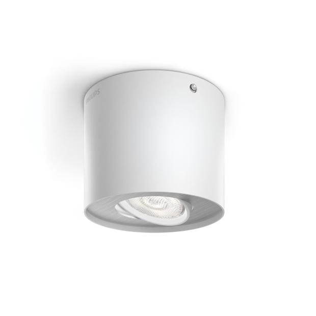 Philips myLiving LED Spot Phase 1flg- 533003116- 500lm- weiss unter Deckenleuchten > Wohnzimmerbeleuchtung > Nach Raum