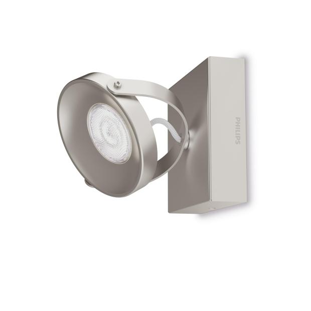 Philips myLiving LED Spot Spur 1flg- 533101716- 500lm- Stahl gebrstet