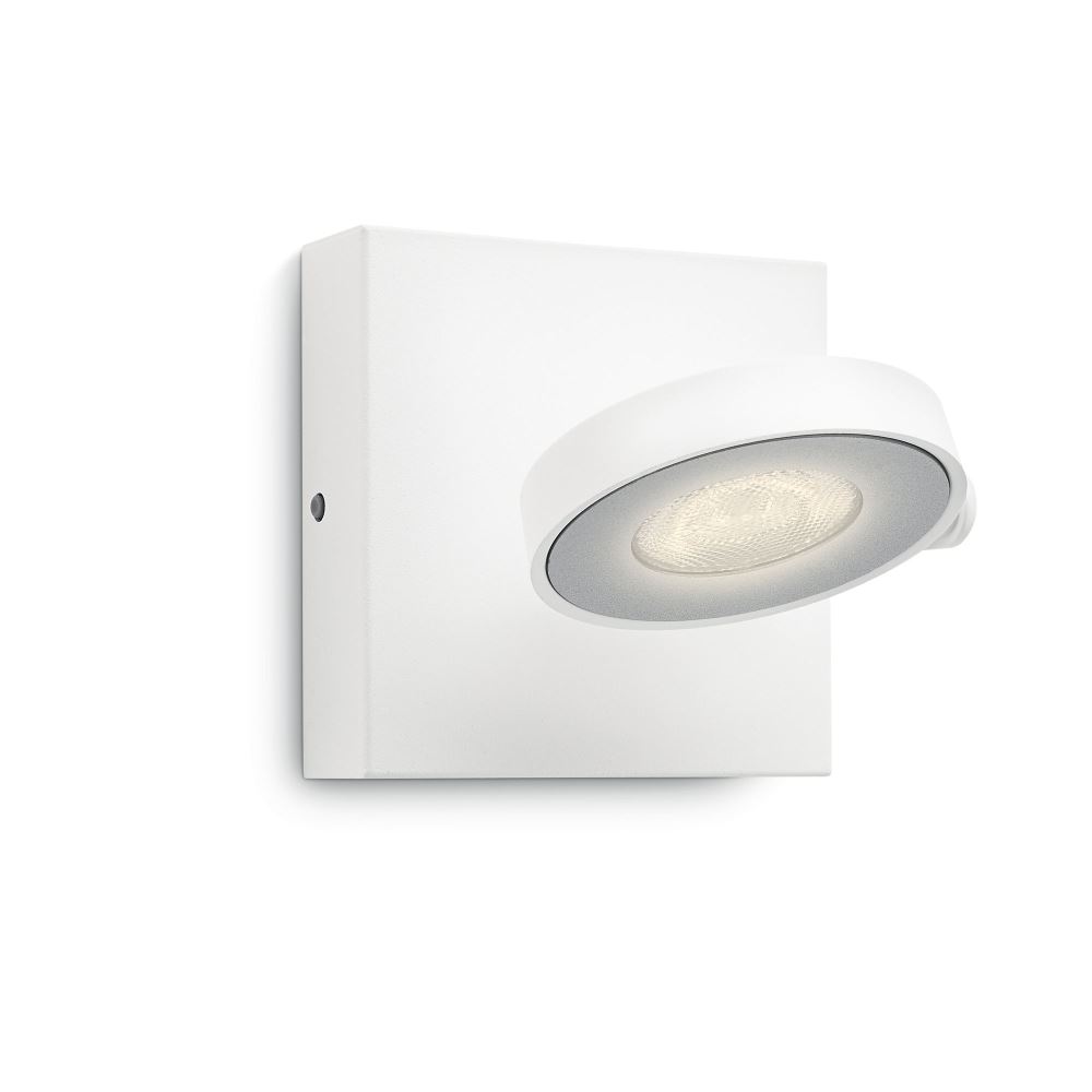 Philips Wandspot Frosted Acryl- gebrstet Alu