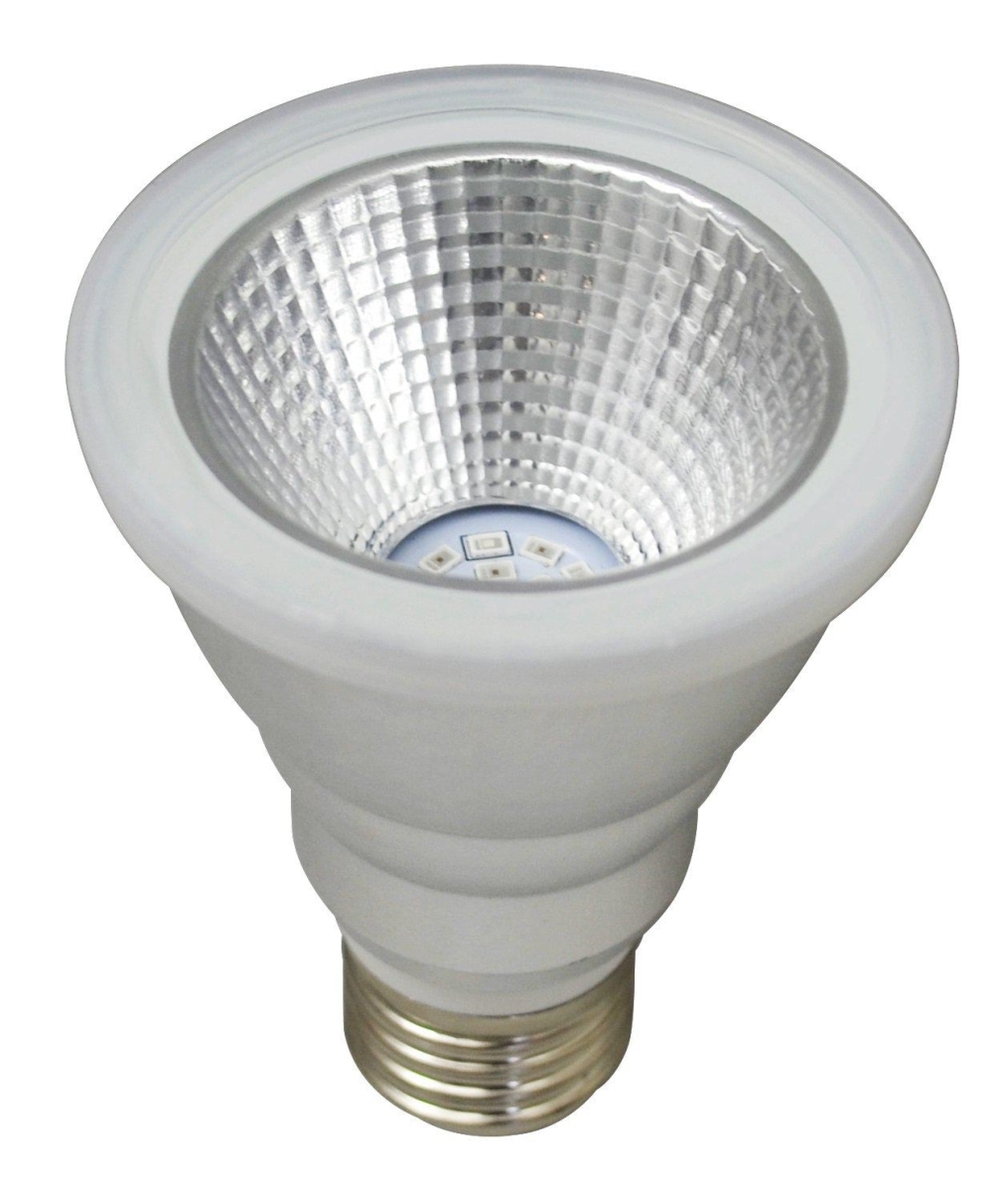 PR Home Grow LED Pflanzenlampe E27 PAR20 Leuchtmittel 7W IP65 30- 138umol-m-s weiss rot 5:1