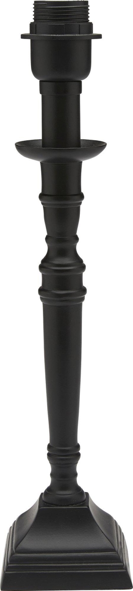PR Home Salong Tischlampe matt schwarz E27 42x9x9cm