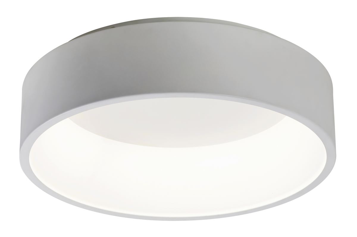 Rabalux Adeline LED Deckenleuchte matt weiss 455mm indirektes Licht rund