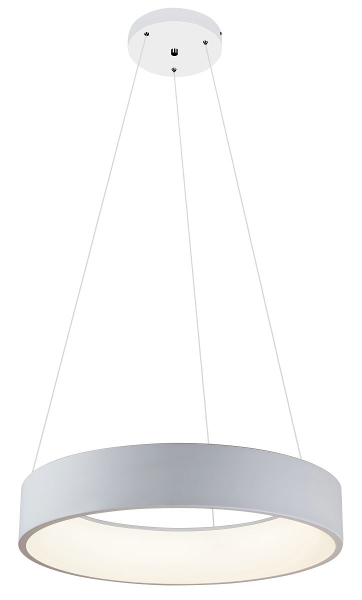 Rabalux Adeline LED Pendelleuchte matt weiss 600mm indirektes Licht rund unter Hngeleuchten > Schlafzimmerbeleuchtung > Nach Raum