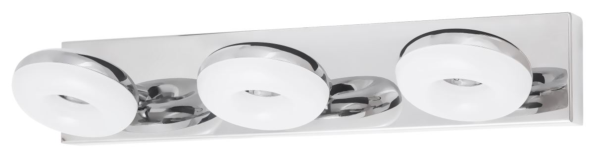 Rabalux Beata LED Wandleuchte chrom IP44- 3x 465lm- 4000K