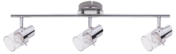 Rabalux Dakota LED Deckenspot 3-flg- chrom