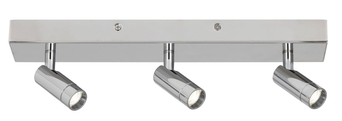 Rabalux George LED Spiegelleuchte chrom 3-flg- 1680lm 4000K IP44