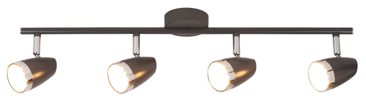 Rabalux Karen LED Deckenspot 4-flg- anthrazit- chrom