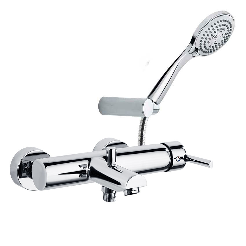 Ramon Soler Drako Wannenfll und Brausebatterie mit Brauseset T3 3305 T3 unter Aufputzarmatur Badewanne > Armaturen > Ramon Soler