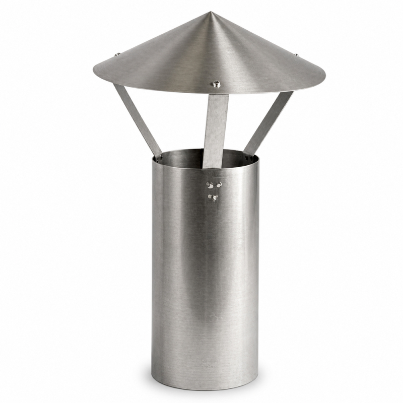 Regenhut 120 - feueraluminiert