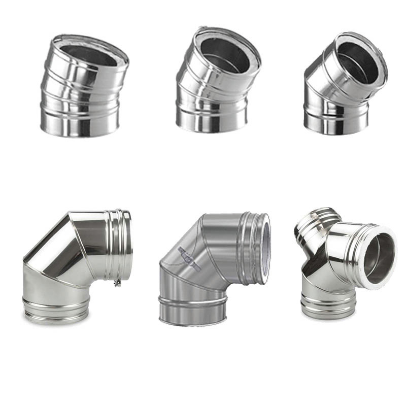 Schiedel ICS Bogen 15 - 90- mit und ohne Revisions�ffnung
