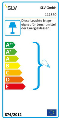 SLV NEW TRIA 1 Einbauleuchte- einflammig- QPAR51- rund- aluminium gebrstet- max- 50W- inkl- Clipfedern unter Einbauleuchten > Flurbeleuchtung > Nach Raum