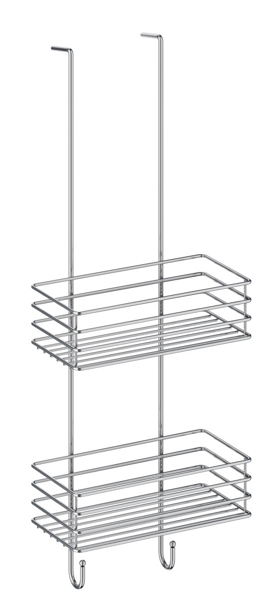 Smedbo Design Duschkorb doppelt Edelstahl verchromt B1211