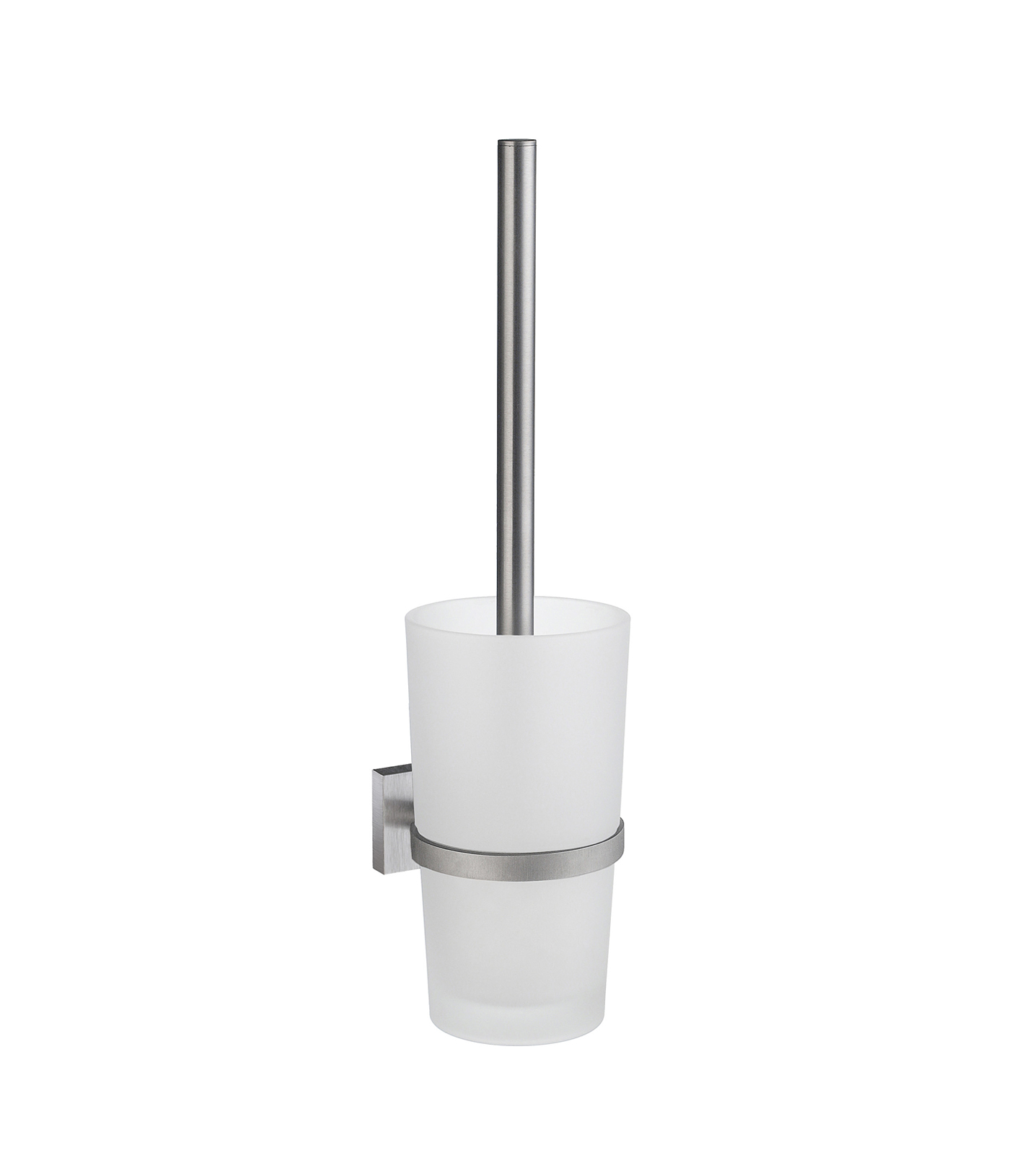Smedbo House WC-Brste mit Glas chrom matt RS333