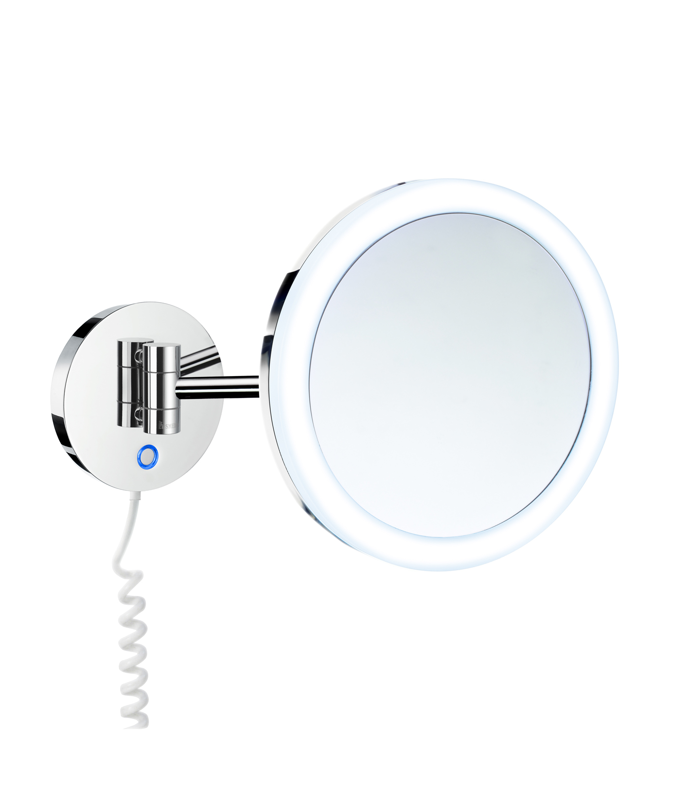Smedbo Outline Kosmetikspiegel mit Dual LED-Beleuchtung PMMA rund FK482E unter Kosmetikspiegel > Spiegel > Bad und Sanitr