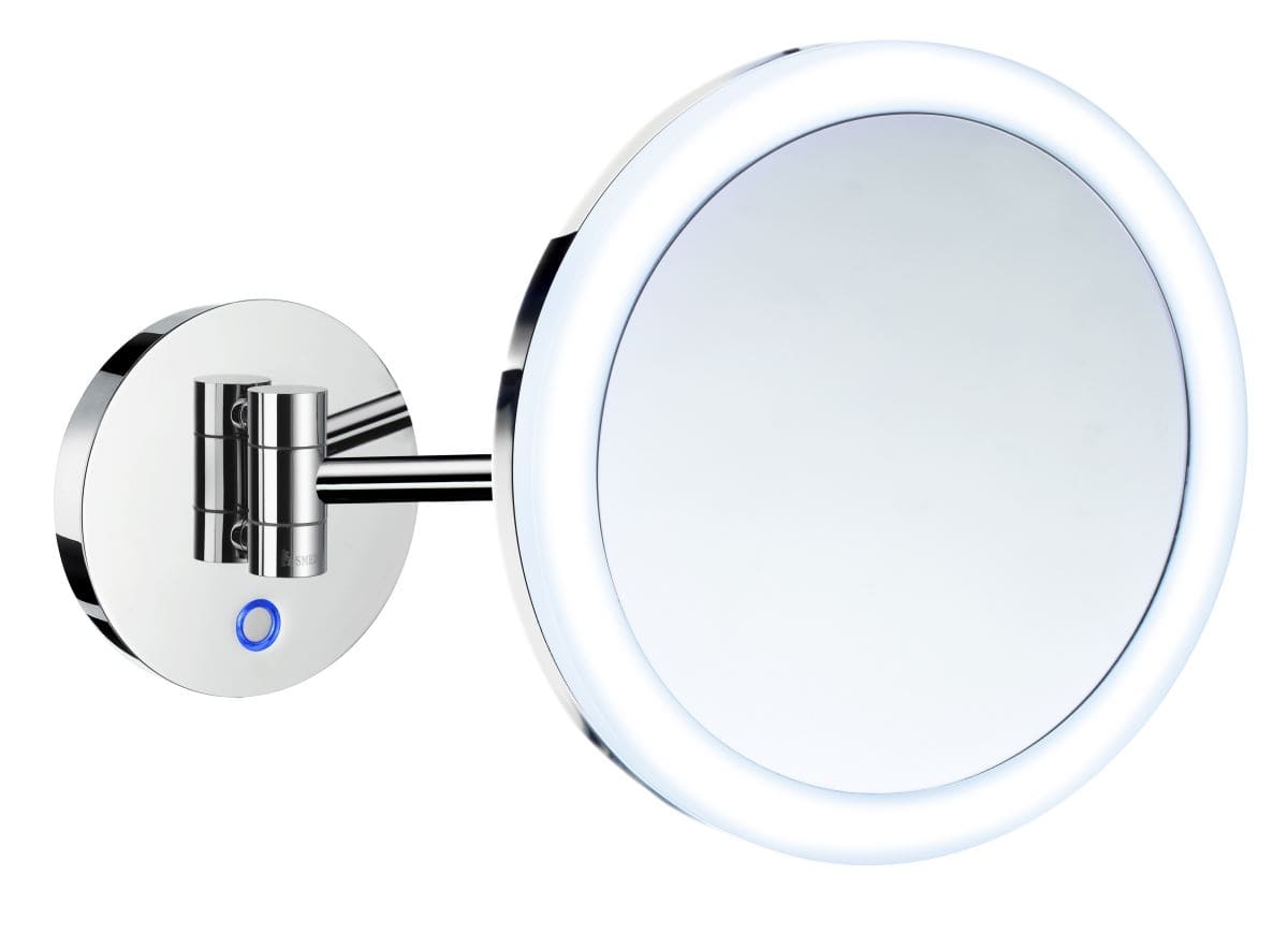 Smedbo Outline Kosmetikspiegel mit Dual LED-Beleuchtung PMMA rund FK486H unter Kosmetikspiegel > Spiegel > Bad und Sanitr