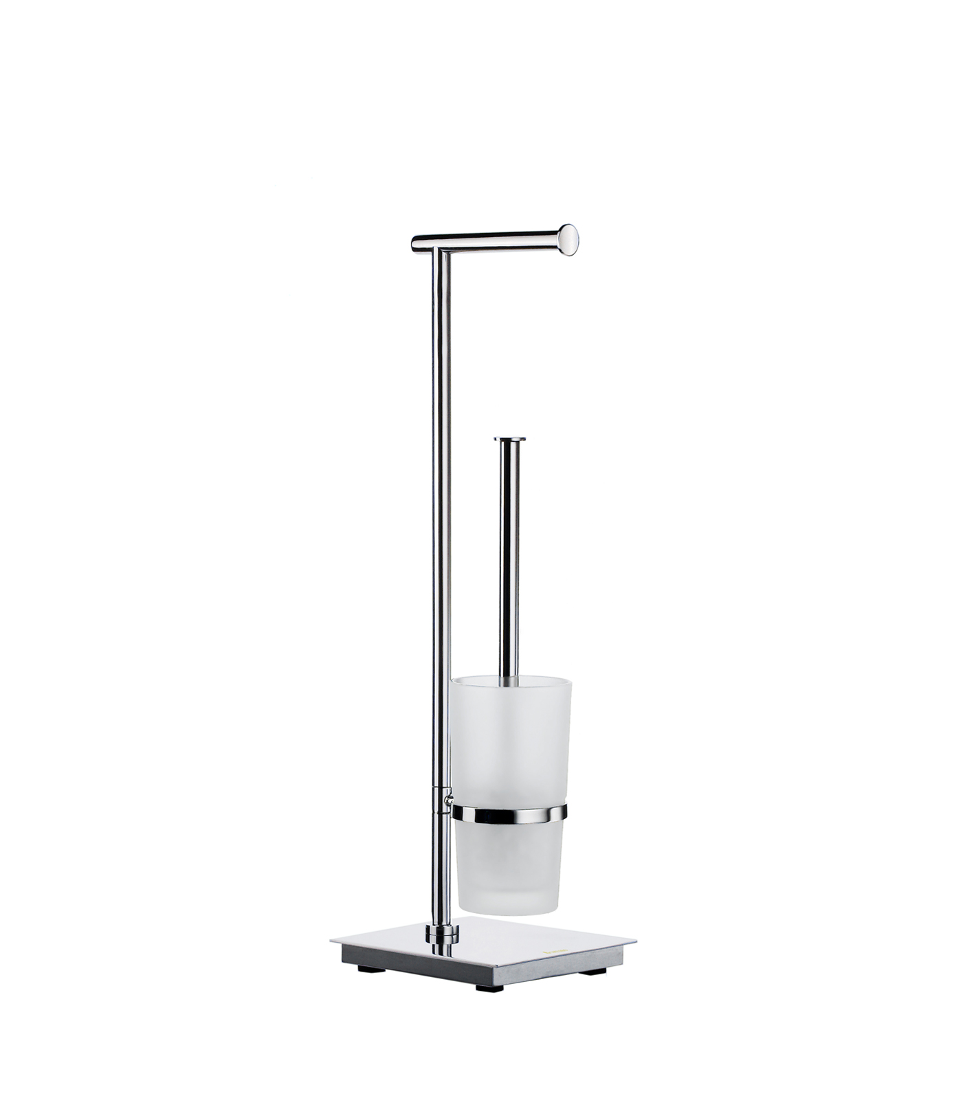 Smedbo Outline Lite WC-Standmodell mit Toilettenpapierhalter FK603