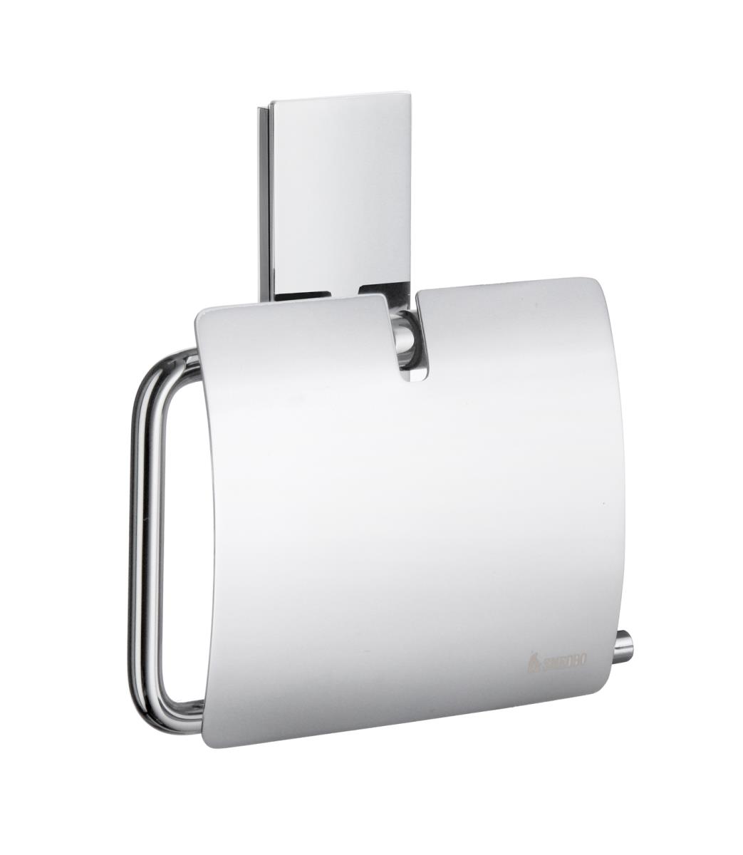 Smedbo Pool Toilettenpapierhalter mit Deckel verchromt ZK3414 unter WC Papierhalter > Smedbo