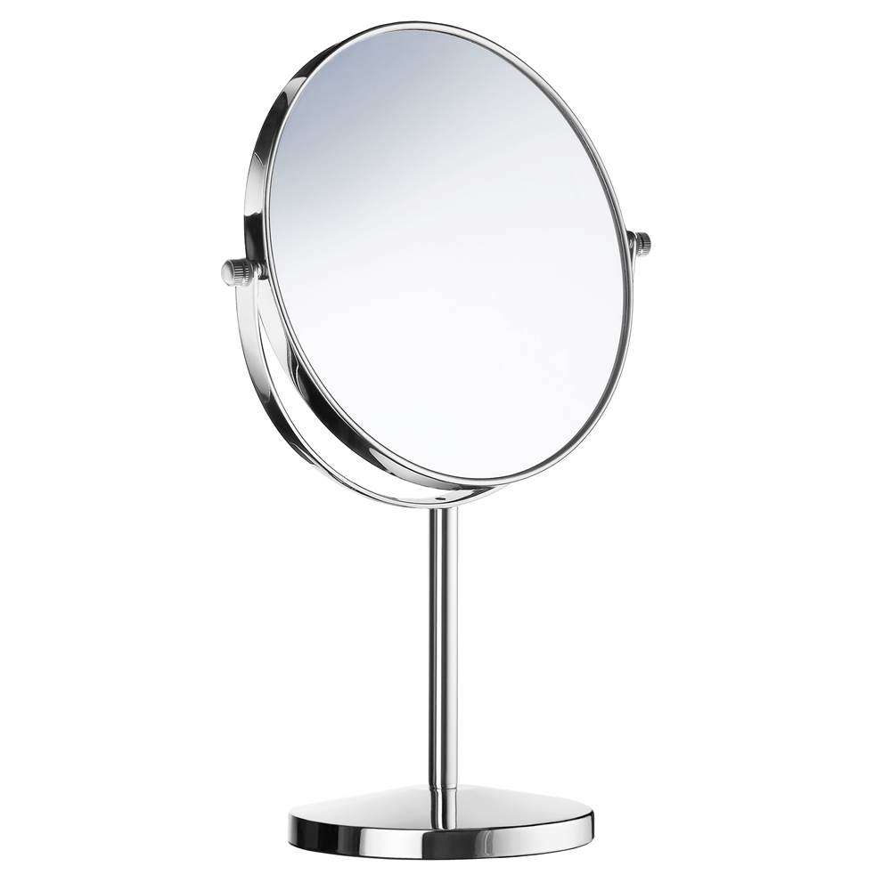 Smedbo Stand Kosmetikspiegel 7-fach vergrsserung und normale Ansicht 170mm unter BB Beschlagsboden > Spiegel > Bad und Sanitr