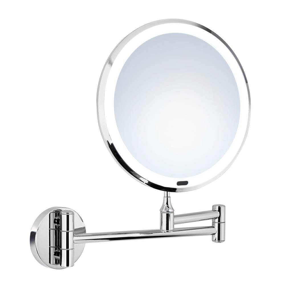 Smedbo Wand LED Kosmetikspiegel 7-fach vergrsserung und Sensortechnik inkl- Schwenkarm rund Z626 unter Kosmetikspiegel > Spiegel > Nach Marken