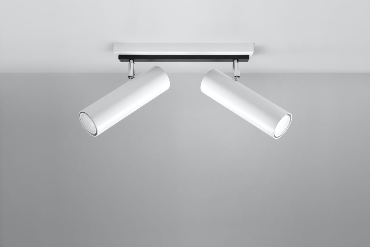 Sollux DIREZIONE Deckenlampe weiss 2-flg- GU10