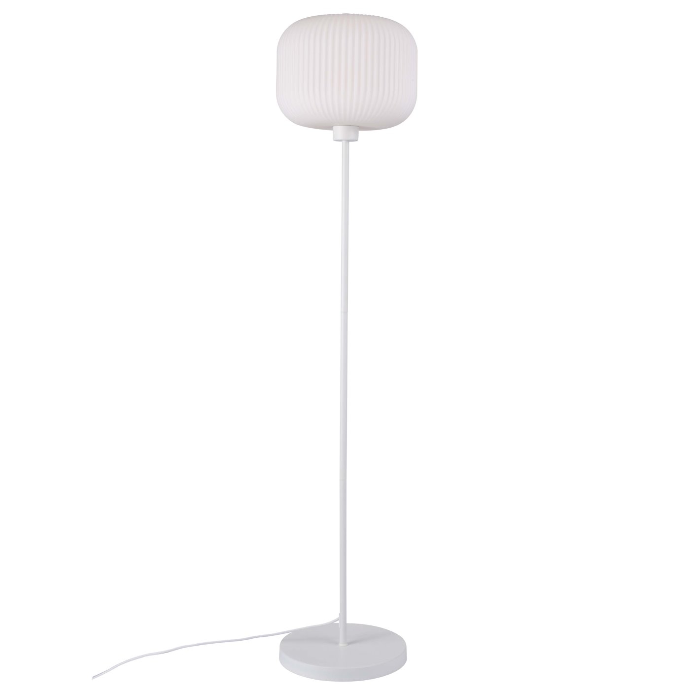 Stehlampe weiss Opalglas Nordlux Milford 30 mit E27 Fassung unter Stehleuchten > Wohnzimmerbeleuchtung > Beleuchtung