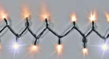 String Lite(R) Flashing LED Lichterkette 12m (insg- 120 LED-s warmweiss-weiss blinkend)