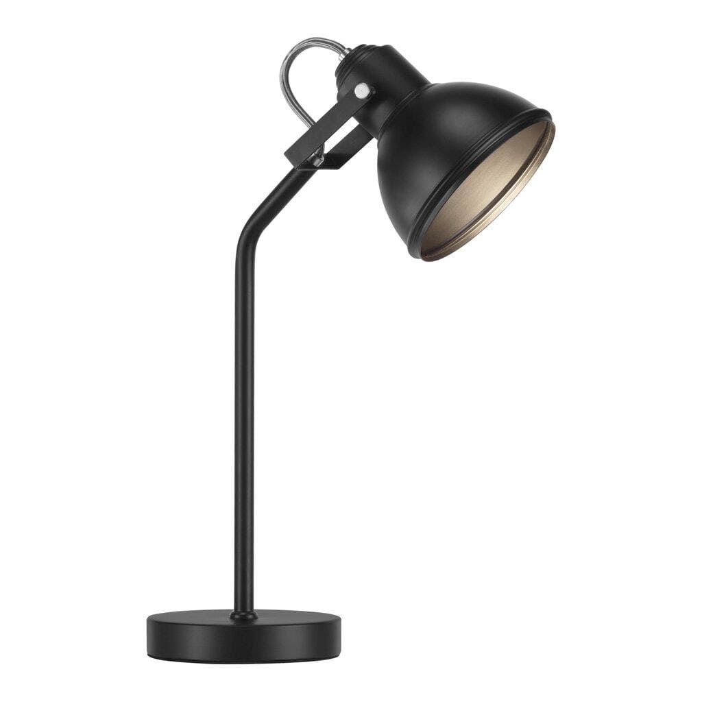 Tischlampe schwarz Nordlux Aslak mit E27 Fassung