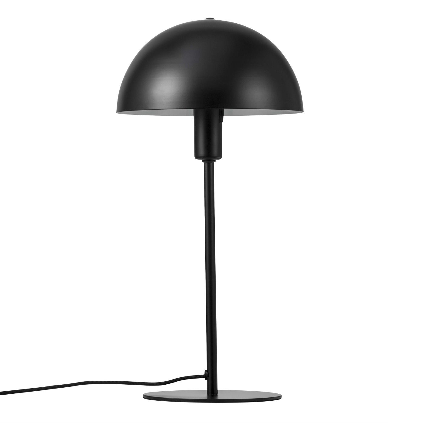 Tischlampe schwarz Nordlux Ellen 20 E14 mit Kabelschalter