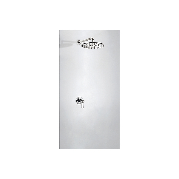 Tres Study Exclusiv Brause Einhebel Unterputz Armatur mit 300mm Regenbrause 262-177-93 unter Shower Komplett Sets > Tres Serien > Tres