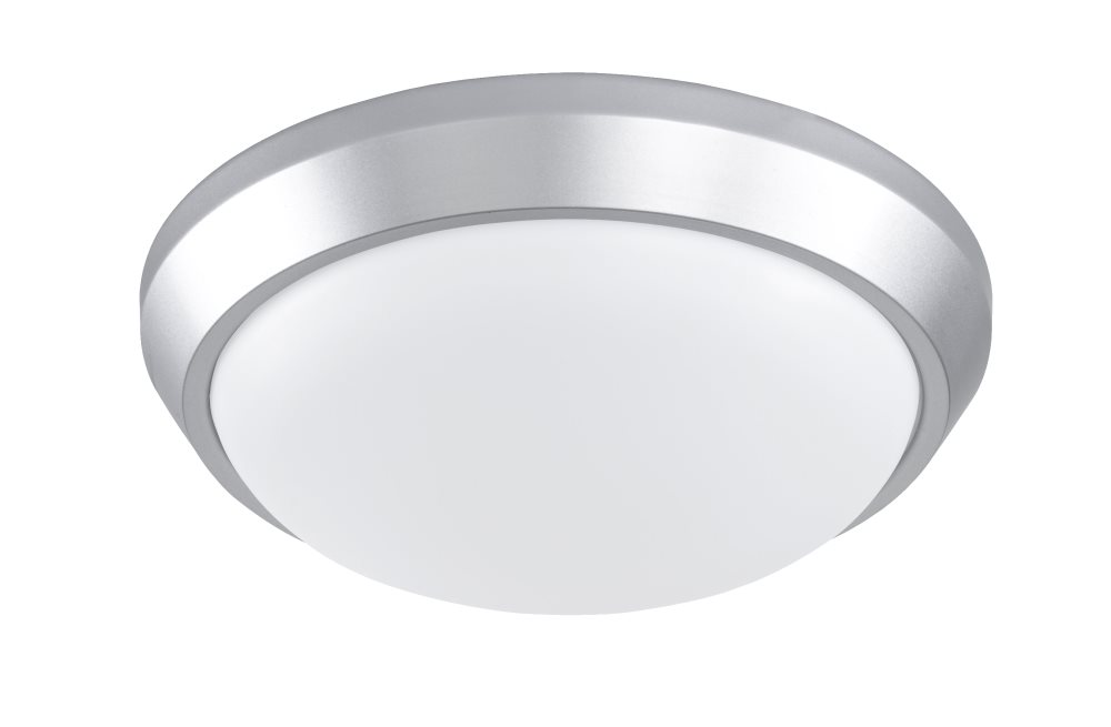 Wofi LED Deckenlampe SANA silber 330mm rund