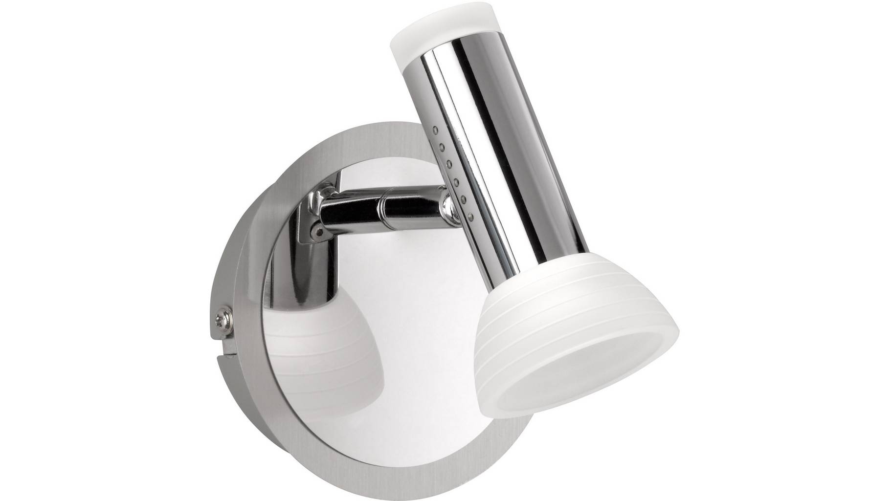 Wofi LED Deckenstrahler LANA nickel matt- chrom 2 flg-