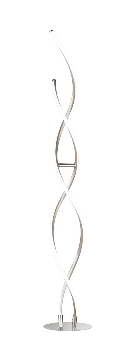 Wofi Led Stehlampe BONNEY nickel matt