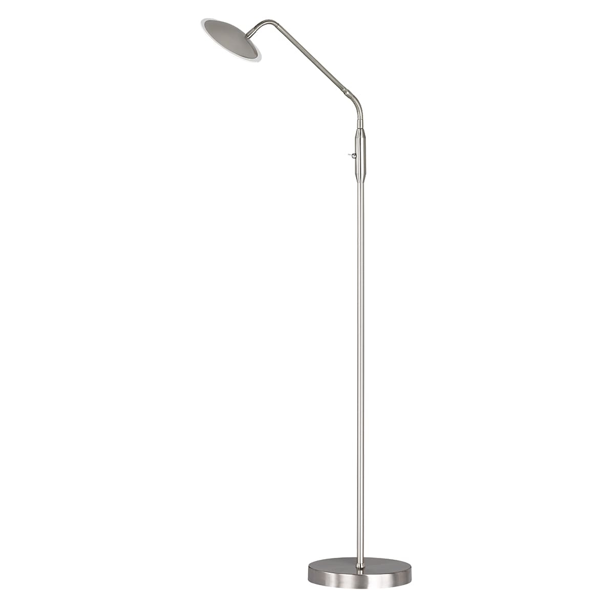 Wofi Led Stehlampe ORTA nickel matt- chrom unter Stehleuchten > Wohnraumleuchten > Beleuchtung